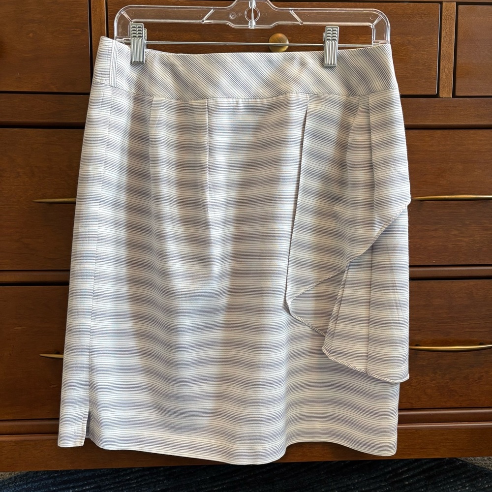 Anthropologie Woman’s Baraschi Side Ruffle Skirt 6